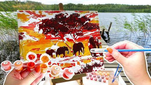 Metody malowania po numerach