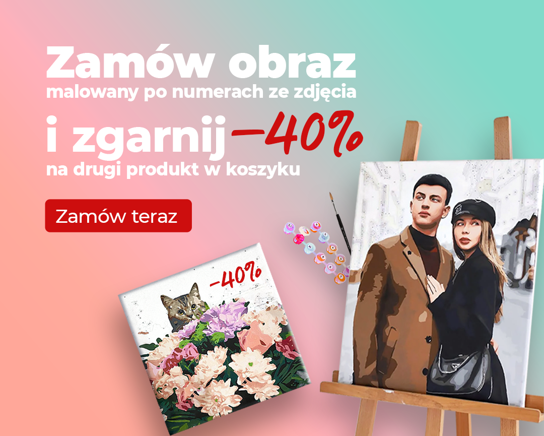 ⭐ KUP SPERSONALIZOWANY PRODURT I UZYSKAJ 40% ZNIŻKI NA DRUGI TOWAR