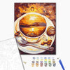 Malowanie po numerach Wschód słońca w filiżance (BS51868)