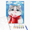 Malowanie po numerach Zakąska dla kota (BS51623)