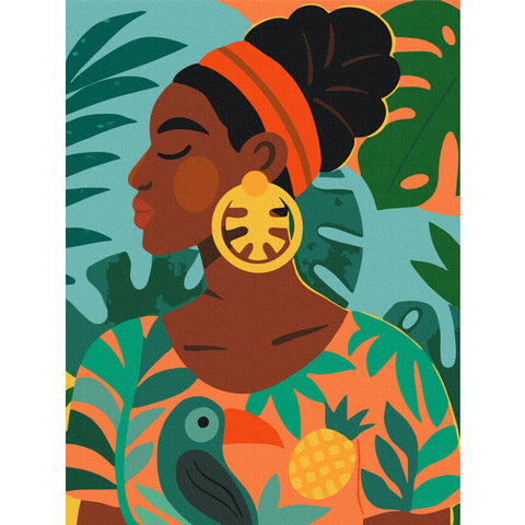 Malowanie po numerach Córka słońca©Tetyana Shevtsova (RBS1049)