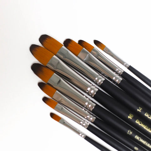 Zestawy profesjonalnych pędzli nylonowych