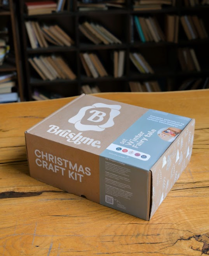 Zestaw do kolorowania bombek noworocznych „Zimowa bajka” (SETB1)