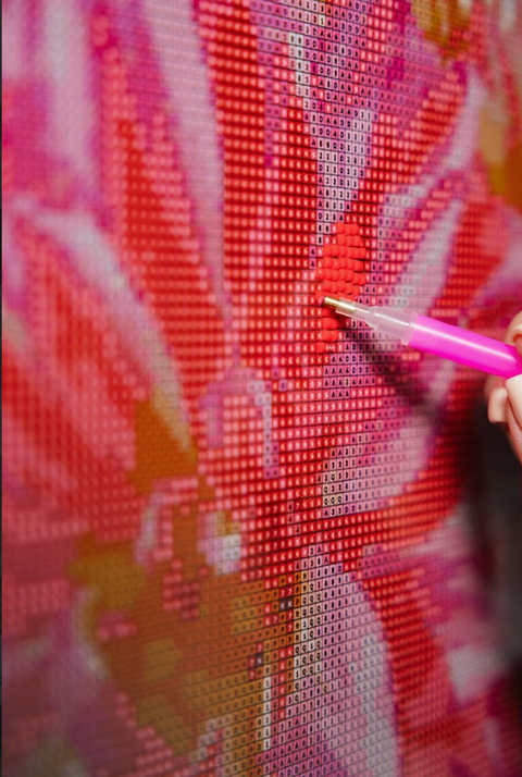 Haft diamentowy DALAI LAMA ©Lucia Heffernan (DBS1230)