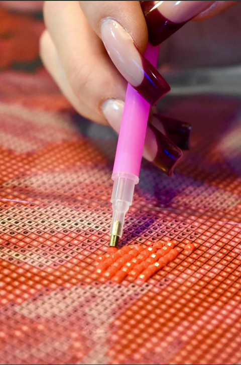 Haft diamentowy Obraz z własnego zdjęcia