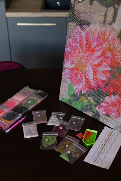 Haft diamentowy Obraz z własnego zdjęcia