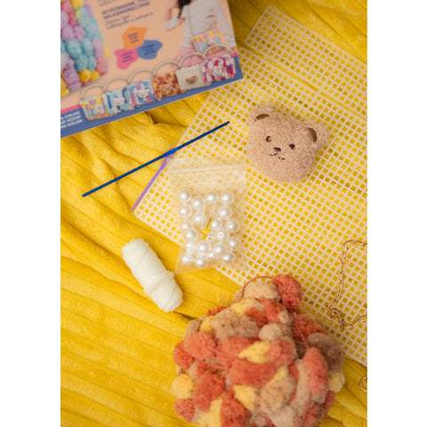 Zestaw do stworzenia torebki „Tęczowy króliczek” (BAG7)