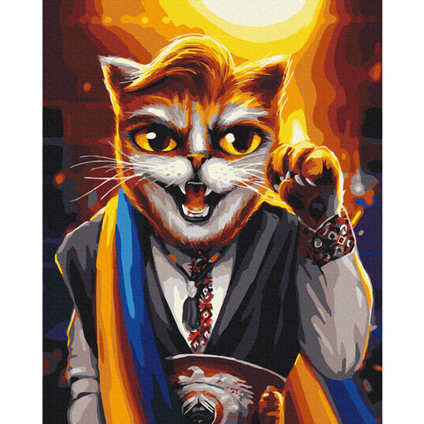 Malowanie po numerach Niepokonany mistrz ©Marianna Paszczuk (BS54215)