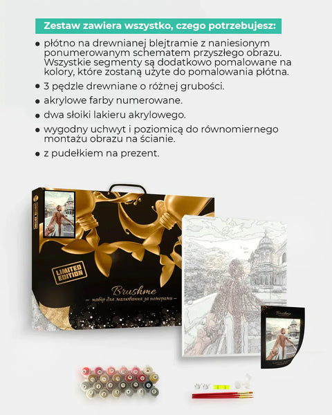 Malowanie po numerach Maki w wazonie (RBS7806)
