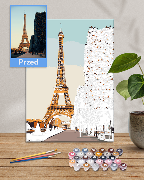 Malowanie po numerach z własnego zdjęcia -  Miasta, Krajobrazy