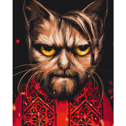 Malowanie po numerach Kot Usyk© Marianna Paszczuk (BS54216)