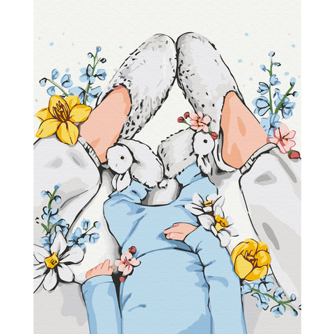 Malowanie po numerach Jak pachnie szczęście ©Alla Berezovska (BS54345)