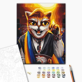 Malowanie po numerach Niepokonany mistrz ©Marianna Paszczuk (BS54215)