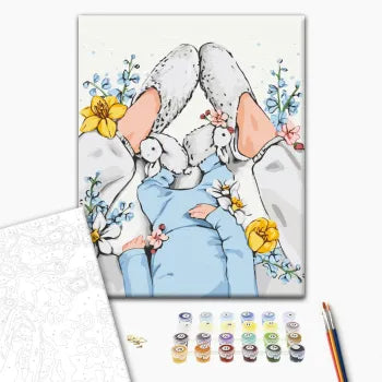 Malowanie po numerach Jak pachnie szczęście ©Alla Berezovska (BS54345)