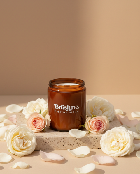 Świeca sojowa nalewana „Trojański blask” 250 ml (CC007)