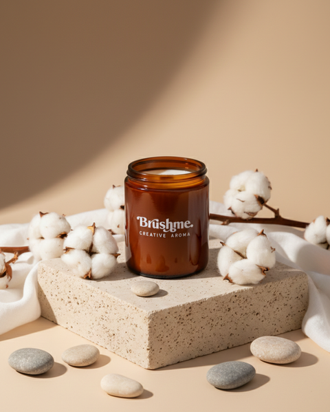 Świeca sojowa nalewana „Drzewo bawełniane” 250 ml (CC013)