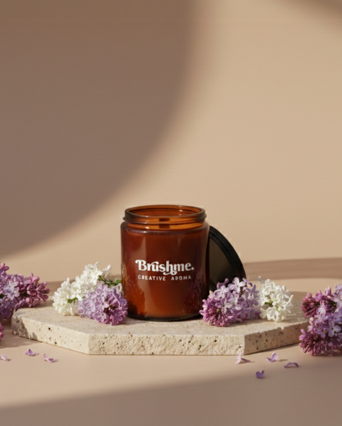 Świeca sojowa nalewana „Bzuowy powiew” 250 ml (CC015)