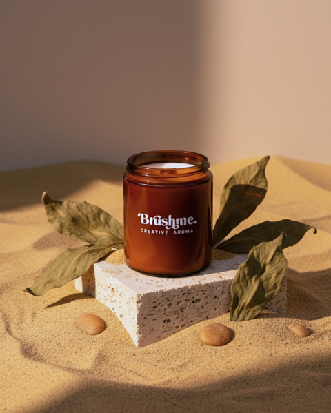 Świeca sojowa nalewana „Pustynia paczuli” 250 ml (CC016)