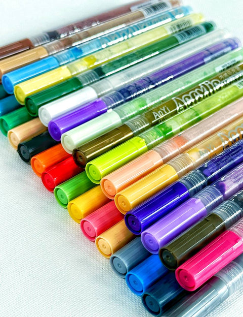 Zestaw markerów akrylowych 36 szt. (MACR36)