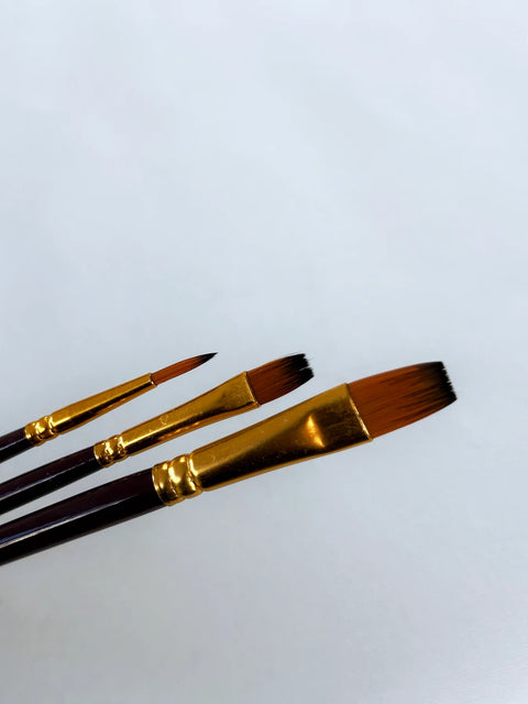 Zestawy profesjonalnych pędzli nylonowych