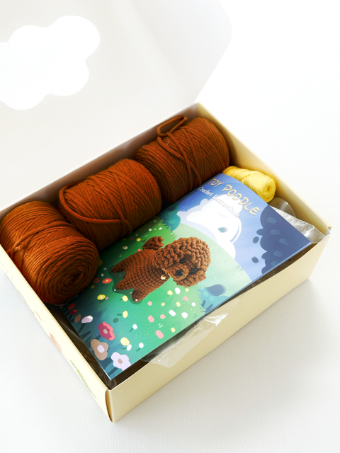 Zestaw do szydełkowania „Pluszowy pudel” (NBV11)