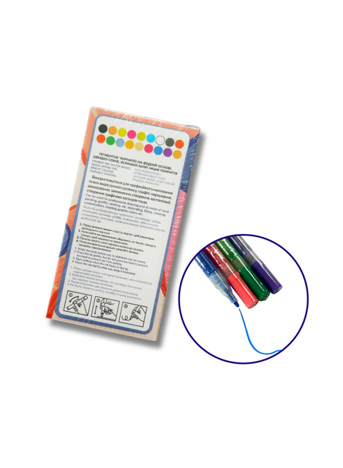 Zestaw markerów akrylowych 18 szt. (MACR18)