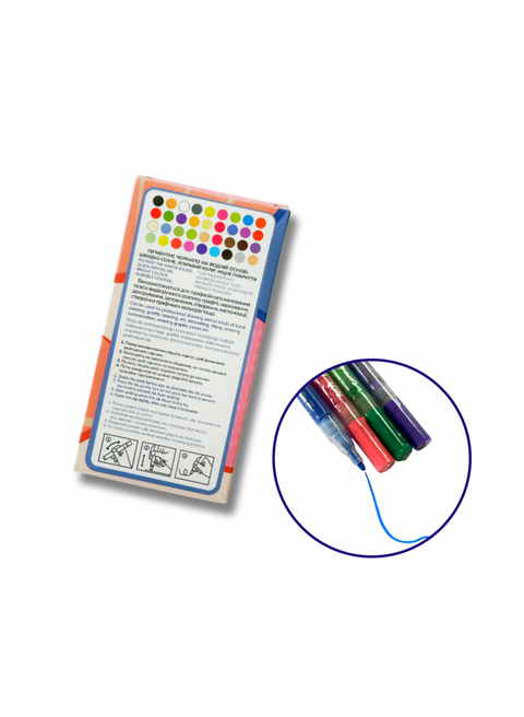 Zestaw markerów akrylowych 36 szt. (MACR36)
