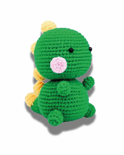 Zestaw do szydełkowania „Zielony dinozaur” (NBV2)