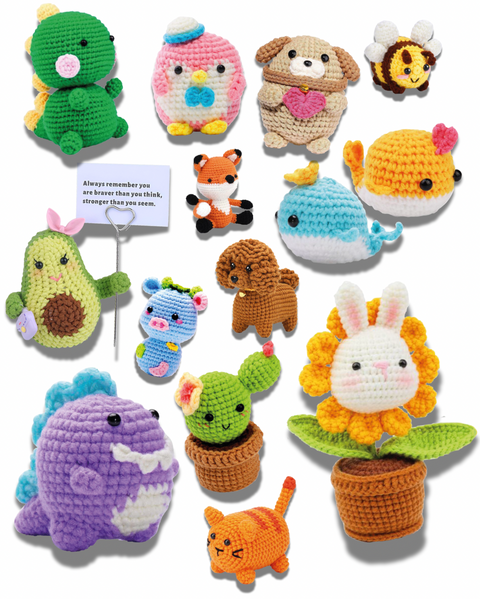 Zestaw do szydełkowania „Wieloryb” (NBV9)