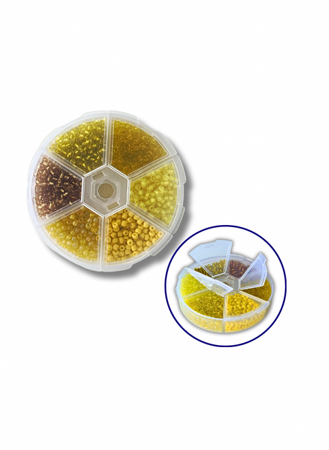 Zestaw koralików №1 (3 mm, 6 kolorów) (NB3M1)