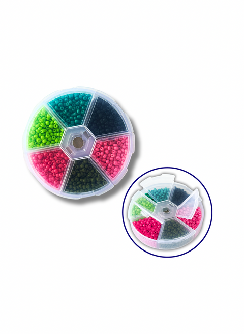 Zestaw koralików №13 (3 mm, 6 kolorów) (NB3M13)