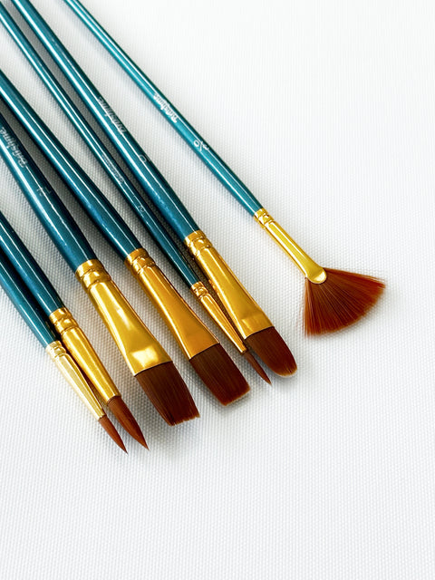 Zestawy profesjonalnych pędzli nylonowych