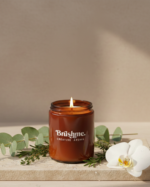 Świeca sojowa nalewana „Poranny spa w ogrodzie” 250 ml (CC018)