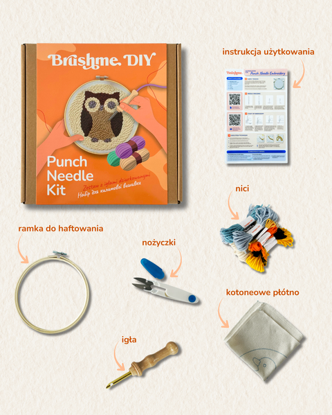 Zestaw do haftu pętelkowego Twój szczyt (PMBR001)