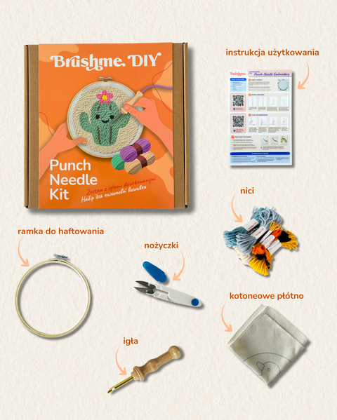 Zestaw do haftu pętelkowego ---- (PMBR002)