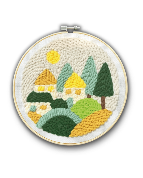 Zestaw do haftu pętelkowego Miejsce spokoju (PMBR004)