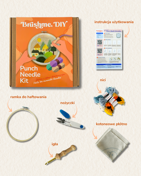 Zestaw do haftu pętelkowego Miejsce spokoju (PMBR004)