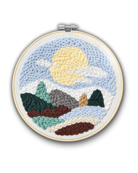 Zestaw do haftu pętelkowego W świetle księżyca (PMBR006)