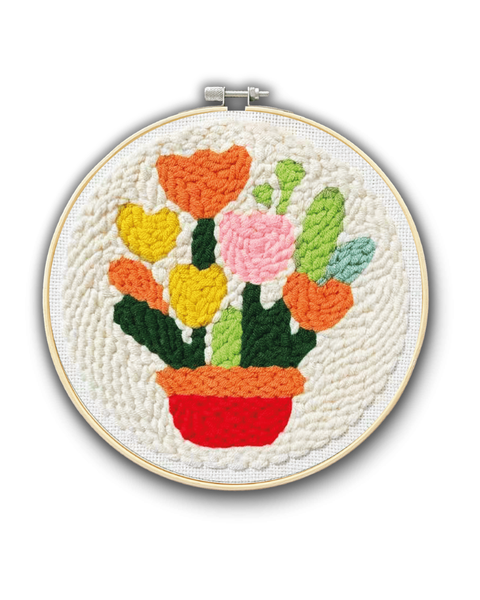 Zestaw do haftu pętelkowego Garniec szczęścia (PMBR008)