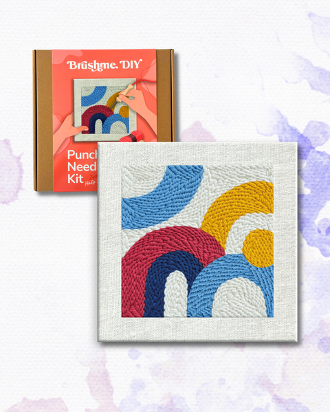 Zestaw do haftu pętelkowego Rytm kolorów (PMBR009)