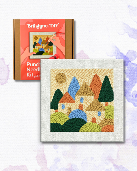 Zestaw do haftu pętelkowego Powrót do domu (PMBR011)