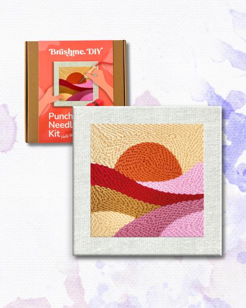 Zestaw do haftu pętelkowego Złoty zachód (PMBR013)