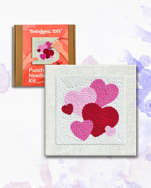 Zestaw do haftu pętelkowego Miłość w ściegach (PMBR015)