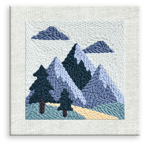 Zestaw do haftu pętelkowego Twój szczyt (PMBR016)