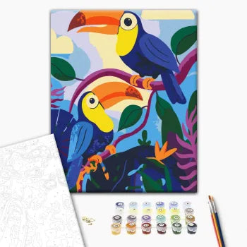 Malowanie po numerach Szept tropików©Tetyana Shevtsova (RBS1051)