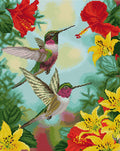 Diamentowa mozaika Para kolibrów (DBS1026)