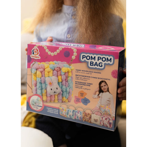 Zestaw do stworzenia torebki „Tęczowy króliczek” (BAG7)