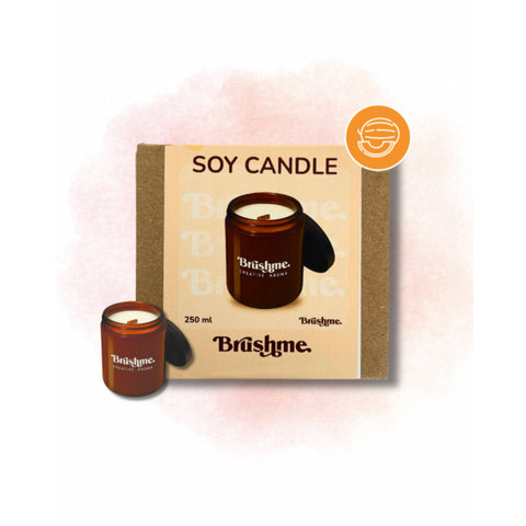 Świeca sojowa nalewana „Gęsta mgła” 250 ml (CC017)