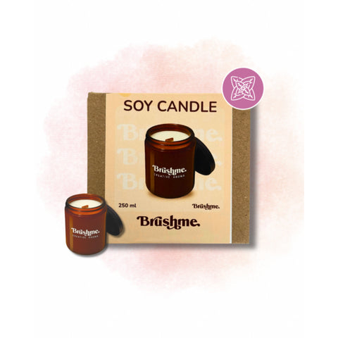 Świeca sojowa nalewana „Pustynia paczuli” 250 ml (CC016)