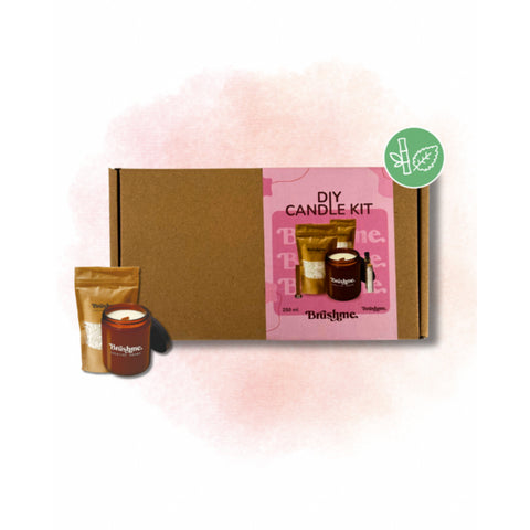 Zestaw do robienia świecy zalewanej „Mięta Bambus” 250 ml (SCC012)